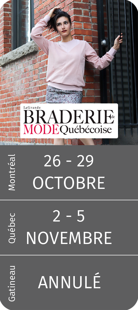Braderie de mode québécoise