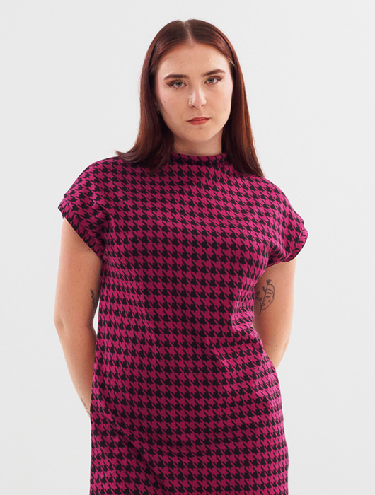Tunique Cyndi fuchsia